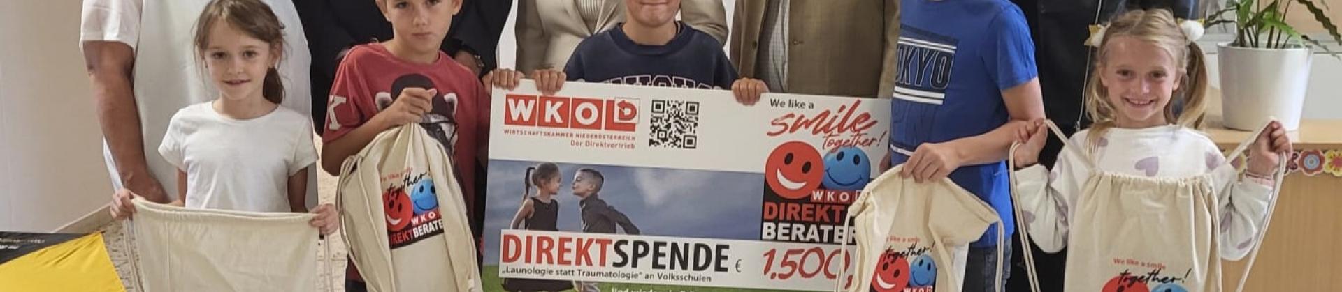 Direktberater NÖ Scheck Volksschule Niederrussbach