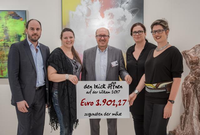 Scheckübergabe denblickoeffnen 2017