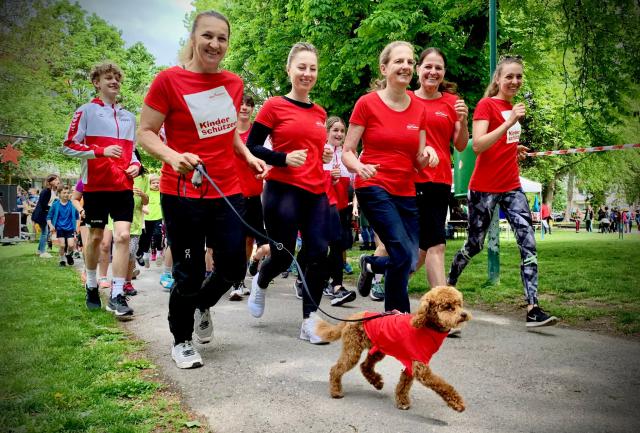 die möwe beim Sternenlauf 2024 Mödling