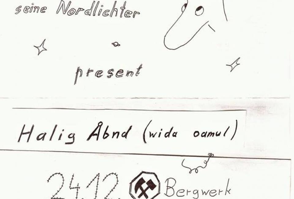 Flyer Heiligabend im Bergwerk