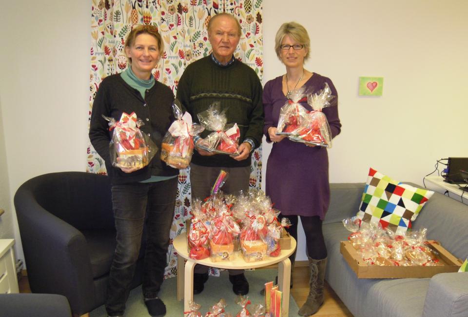 Geschenkübergabe Förderverein Neunkirchen