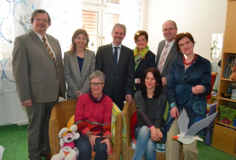 Eröffnung des Kinderschutzzentrums MIstelbach
